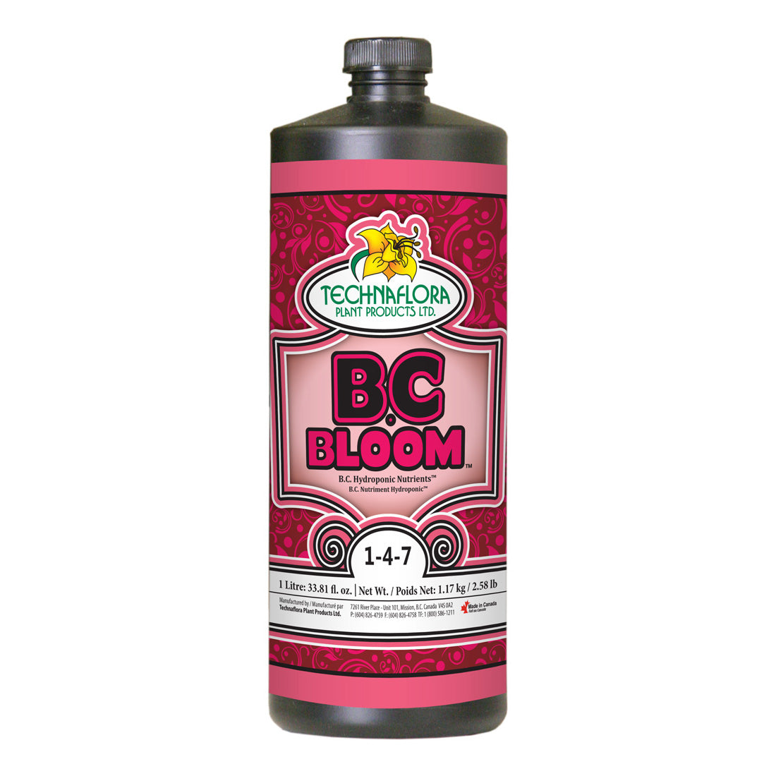 Technaflora B.C Bloom BCブルーム（3パートベース肥料）