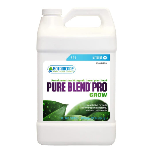 Botanicare 水耕・土耕栽培液肥 Pure Blend Pro Grow Gallon (3.78L) ボトル