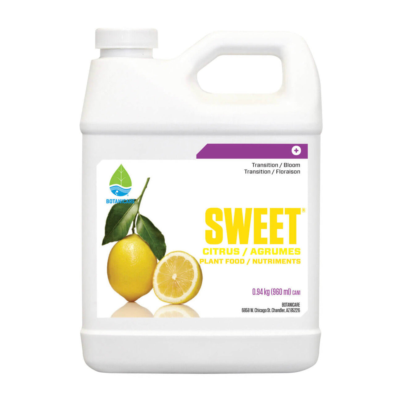Botanicare 天然植物活性剤 Sweet Citrus Quart (946 ml) ボトル