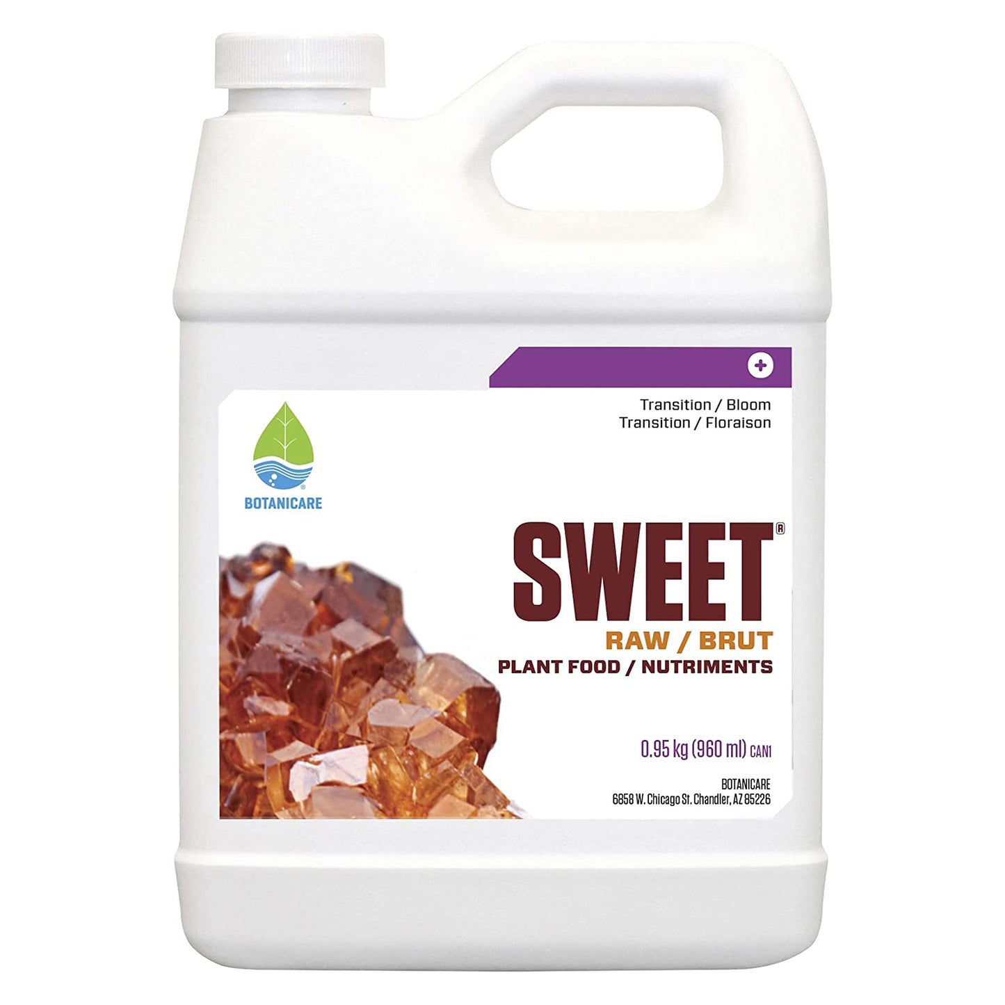 Botanicare 天然植物活性剤 Sweet Raw Quart (946ml) ボトル