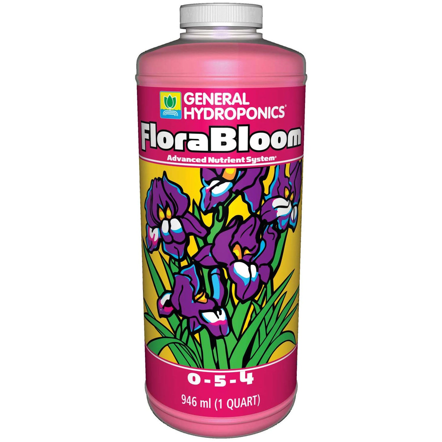 GH 水耕・土耕栽培3パート液肥 Flora Bloom Quart (946ml) ボトル
