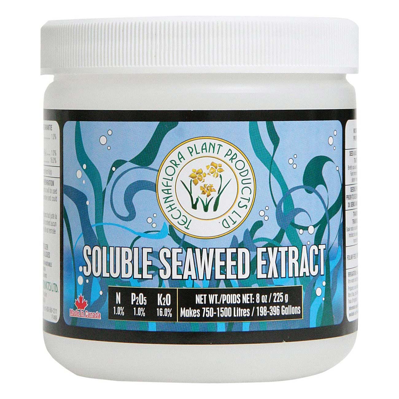 Technaflora Soluble Seaweed Extract™ ソルブル シーウィード エクストラクト（海藻ケルプ100％濃縮水溶性海藻抽出物）