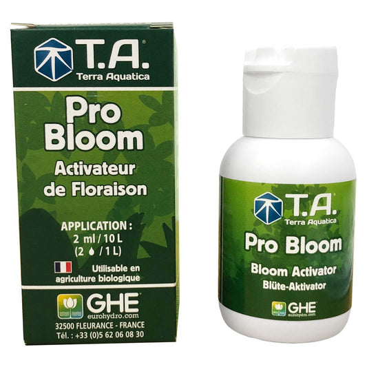 T.A. (新 GHE) 超高濃度 100%オーガニック 開花・成長促進剤 Pro Bloom Flowering Activator