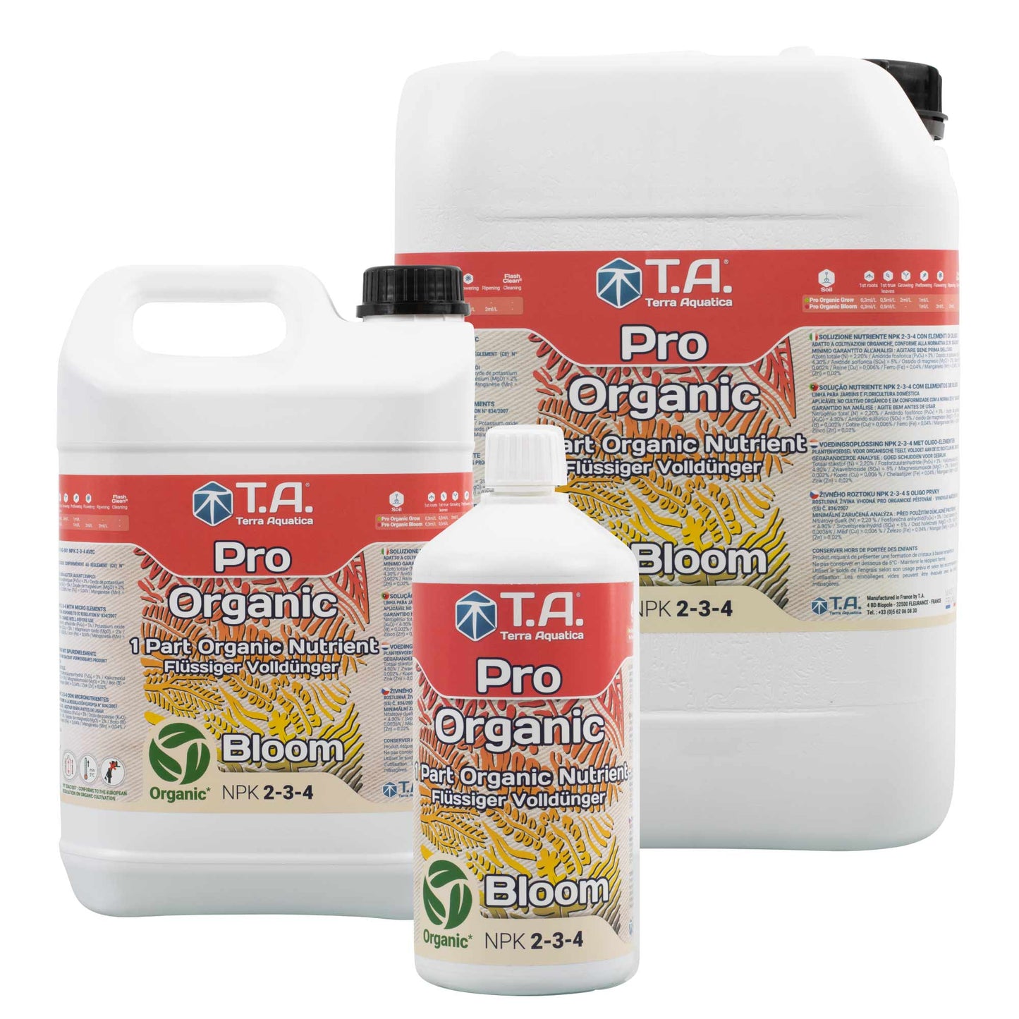 T.A. Pro Organic Bloom プロ オーガニック ブルーム（1パートベース肥料）100% Organic