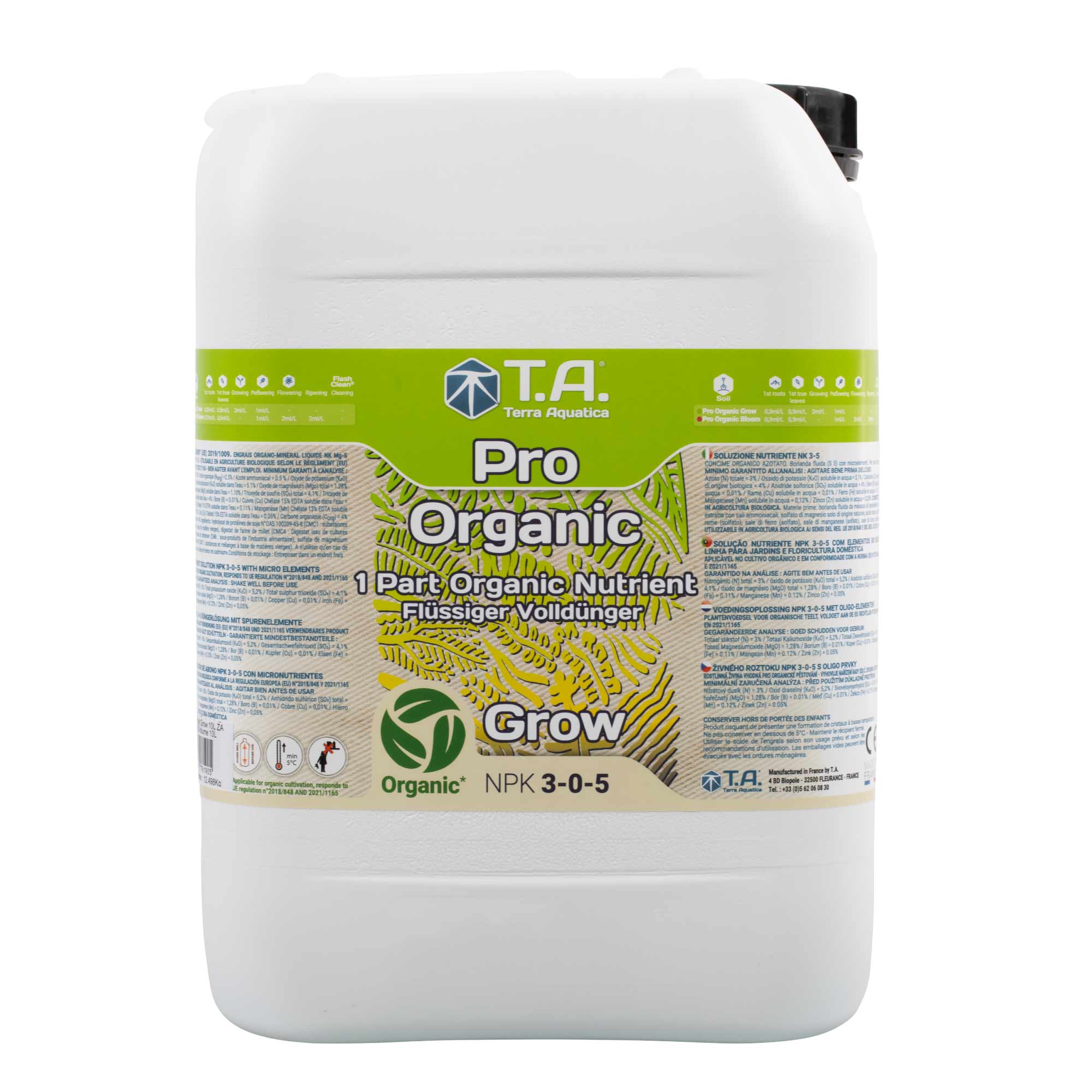 最新情報 テラアクアティカ 100%オーガニック液肥 Pro Organic Grow