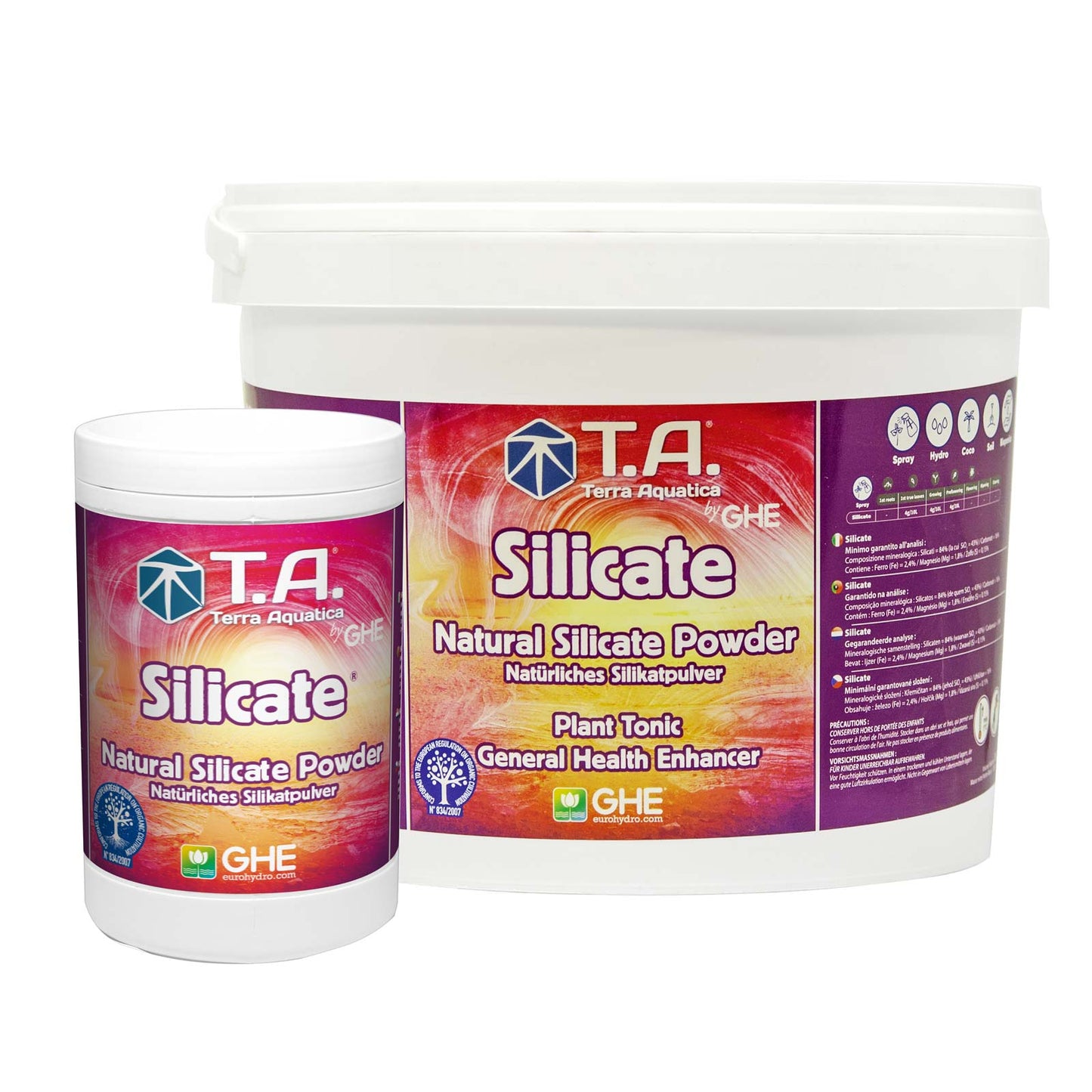 T.A. Silicate シリケート（粉末タイプ天然ケイ酸塩活力剤）