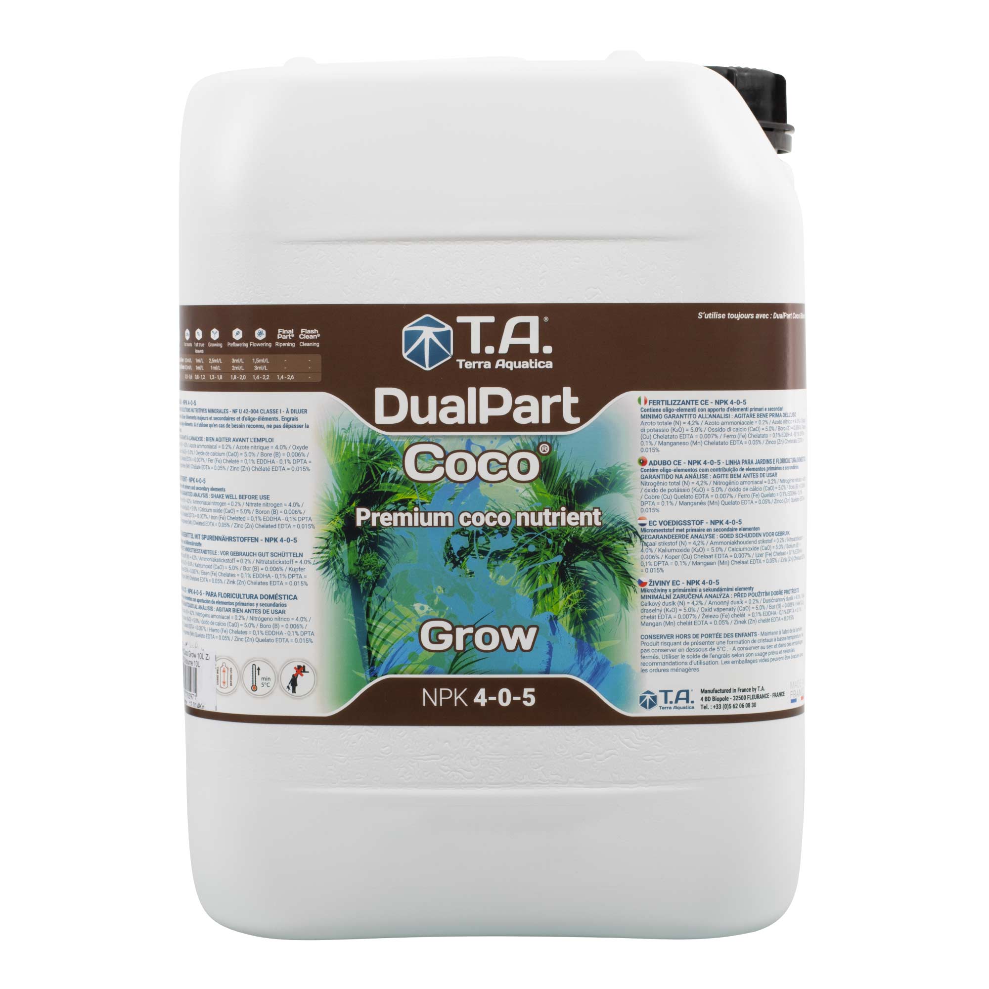 T.A. DualPart Coco Grow デュアルパート ココ グロウ（2パートベース肥料）